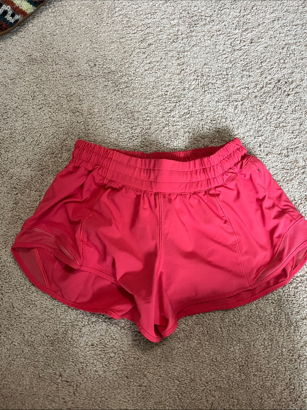 lululemon athletica Hot Pink Athletic Shorts